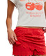 Free People Women's Eyes On You Skort High Risk Red product shot
