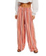 Free People Days End Solar Stripe Linen Pants OB2548609 full length