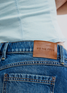 Free People Lainey Low Rise Mini Denim Skirt Screenshot back view