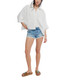 Free People Happy Days Top Clean Ivory front