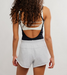 FP Movement Knockout Shorts White Heather back view