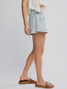 Free People Women's Luna Railroad Shorts
