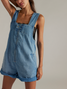 Free People Jude Denim Shortalls Screenshot detail view