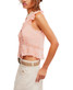 Free People Day Dreamer Top Peach Pie front view