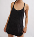 FP Movement Hot Shot Mini Dress Black front view
