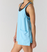 FP Movement Hot Shot Mini Dress Bright Blue side view