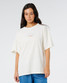 Rip Curl Women's Half Moon Bay Heritage Tee Washed Black side view