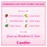 Candier Congrats On That Thing Candle Congrats Details close-up
