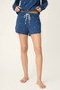 PJ Salvage Women's Star Spangled Cherry Print Shorts