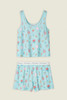 PJ Salvage Women's Boardwalk Bites Boyfriend Boxer Set