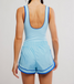 FP Movement Varsity Blues Runsie Bright Blue Combo back view