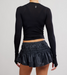 FP Movement A-Game Skort Black back view