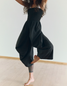 FP Movement Way Back Convertible One Piece Black front view