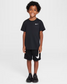 Nike Little Kids' Dri-FIT Legend Tee Black full view