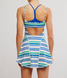 FP Movement Baseline Printed Tennis Dress Electric Shock Stripe back view