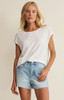 Z Supply Sol Slub Tank Top white front view