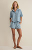 Z Supply Women's Everyday Denim Button Up Top