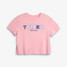 TYLER'S Women's Spirit Patchwork Crop Tee