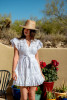 Love The Label Women's Madelyn Mini Dress in Bright White
