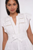 Love The Label Women's Madelyn Mini Dress in Bright White