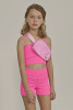 Parfum de Fit Girls' SoftStretch Seamless Set in Magenta Pop