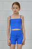 Parfum de Fit Girls' SoftStretch Seamless Set in Royal Blue