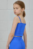 Parfum de Fit Girls' SoftStretch Seamless Set in Royal Blue