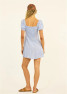 SISSTR Women's Flower Dream Woven Mini Dress in Blissful Blue