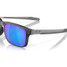 Oakley Men's Holbrook Mix Polarized Sunglasses in steel grey with Prizm sapphire lenses