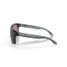 Oakley Men's Holbrook XL sunglasses in crystal black with Prizm Jade lenses, side view.