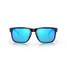 Oakley Men's Holbrook XL sunglasses in polished black with Prizm Sapphire lenses