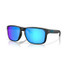 Oakley Men's Holbrook XXL sunglasses in matte black with Prizm Sapphire lenses