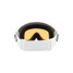 Oakley Men's O-Frame 2.0 PRO S Snow Goggles in matte white with persimmon lens
