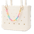 Bogg Bags Bogg'd & Charmed Keychain in Rainbow