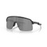 Oakley Men's Sutro Lite sunglasses in matte black with Prizm black lenses, angled view