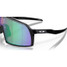 Oakley Kids' Sutro S sunglasses in polished black with Prizm Jade lenses