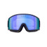 Oakley Men's Target Line M snow goggles in matte black with violet iridium lens.