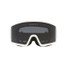 Oakley Men's Target Line M Snow Goggles in matte white and dark grey
