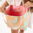 Aloha Collection Reversible Tote Bag in Lei Garden - Splash