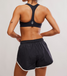 FP Movement Women's Now Or Never Shorts in black combo, back view