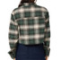 O'Neill Pippa Cropped Flannel Hunter Green back