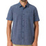 O'Neill Men's UPF Slub Solid Standard Shirt navy front
