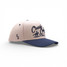 Classic Cowboy Frontier Snapback Hat Frontier Side side view