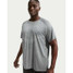 Nike Stride Dri-FIT ADV Running Tee Smoke Grey/Reflect Silver front view