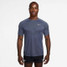 Nike Stride Dri-FIT ADV Running Tee Diffused Blue/Reflect Silver front view