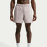 Nike Men's Primary NanoKnit 7" Performance Shorts in Moon Particle/College Grey, front detail