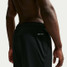 Nike Men's Dri-FIT Flex Workout Pants Black/White fabric detail