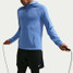 Nike Men's Pro Dri-FIT Training Top Indigo Storm/Black front view