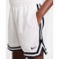 Nike Kids' DNA Dri-FIT Basketball Shorts White/Black side
