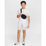 Nike Kids' Multi Dri-FIT Heather Workout Top White/Black full view